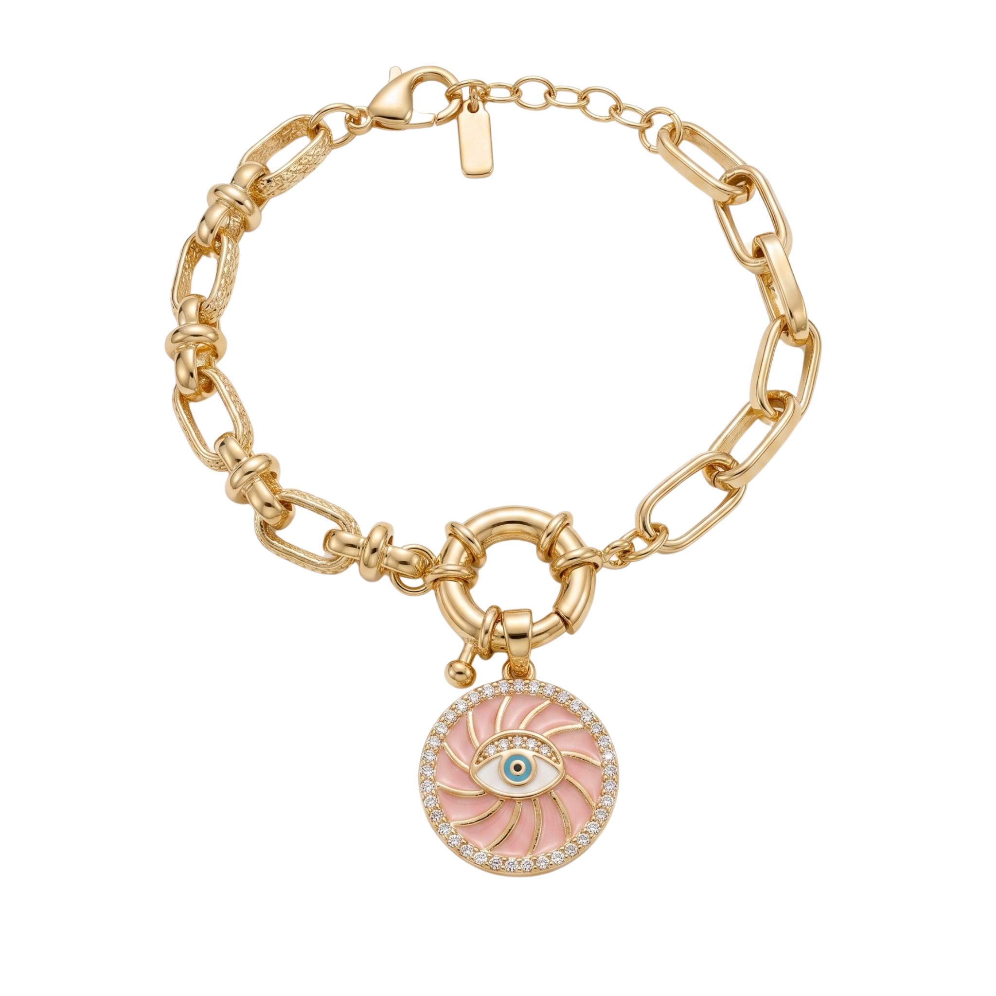 Daisy Özelleştirilebilir Charm Detaylı Bileklik