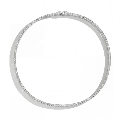 Pırlanta İşçiliği 3 mm Kolye 42 cm