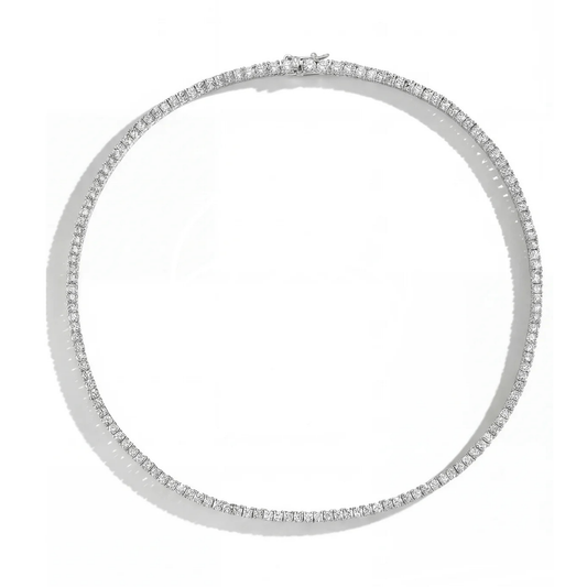 Pırlanta İşçiliği 3 mm Kolye 42 cm
