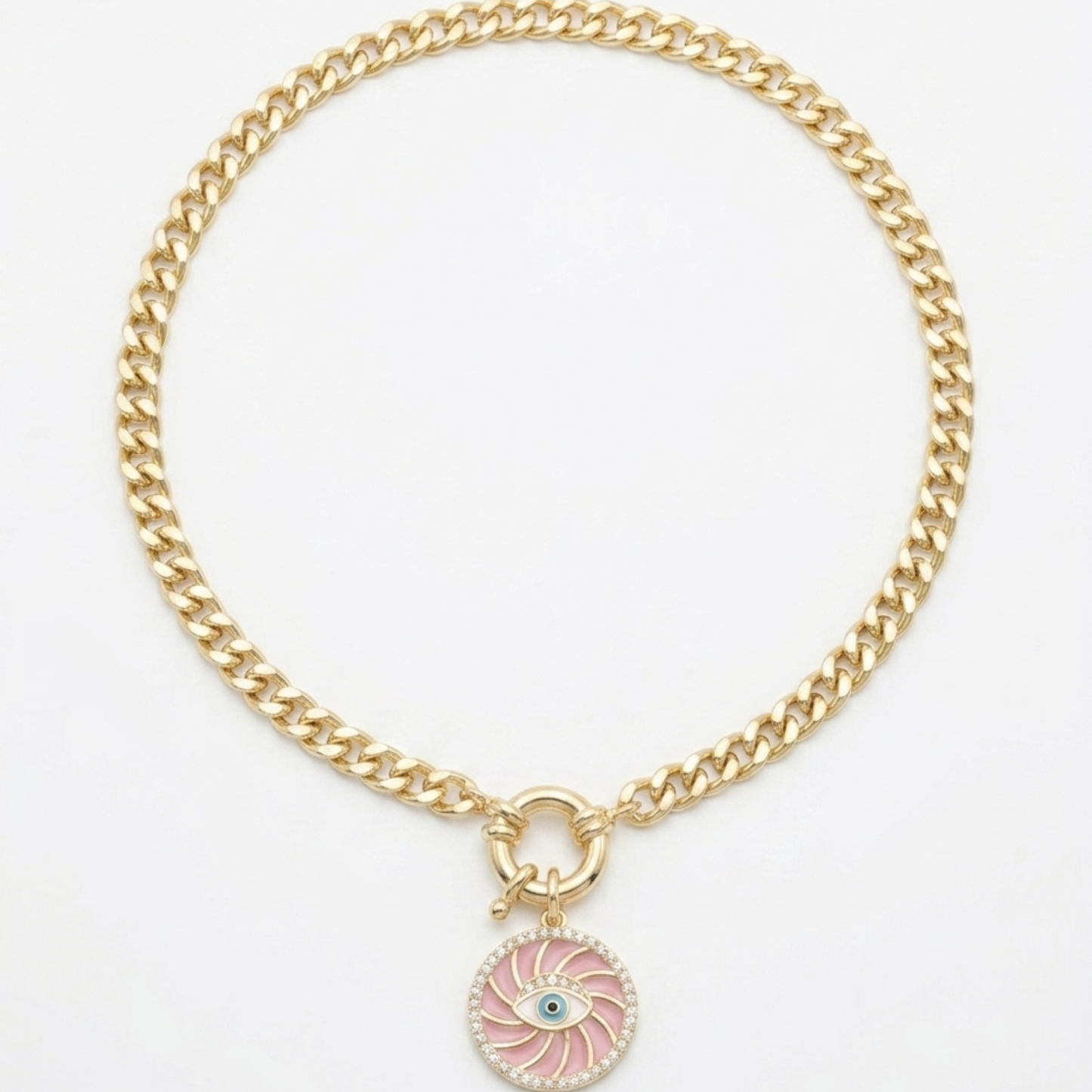 Daisy Özelleştirilebilir Charm Detaylı Kolye 47 CM