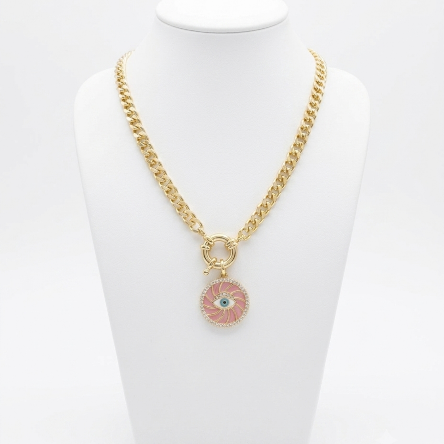 Daisy Özelleştirilebilir Charm Detaylı Kolye 47 CM