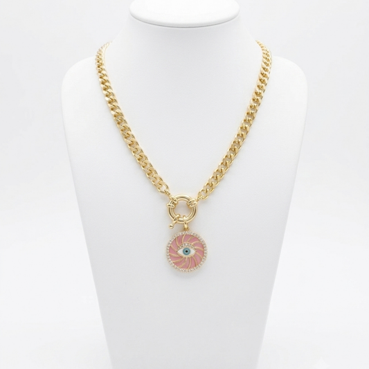 Daisy Özelleştirilebilir Charm Detaylı Kolye 47 CM