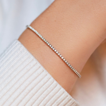 Dönme Yapmayan Silver Renk Su Yolu Kolye Bileklik Set  1mm