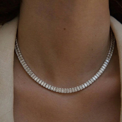 Baget Su Yolu Kolye — 14 ayar altın görünümlü kolye | Ferlin Jewelry